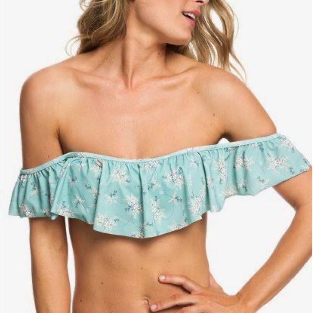 Roxy off-shoulder bikini top